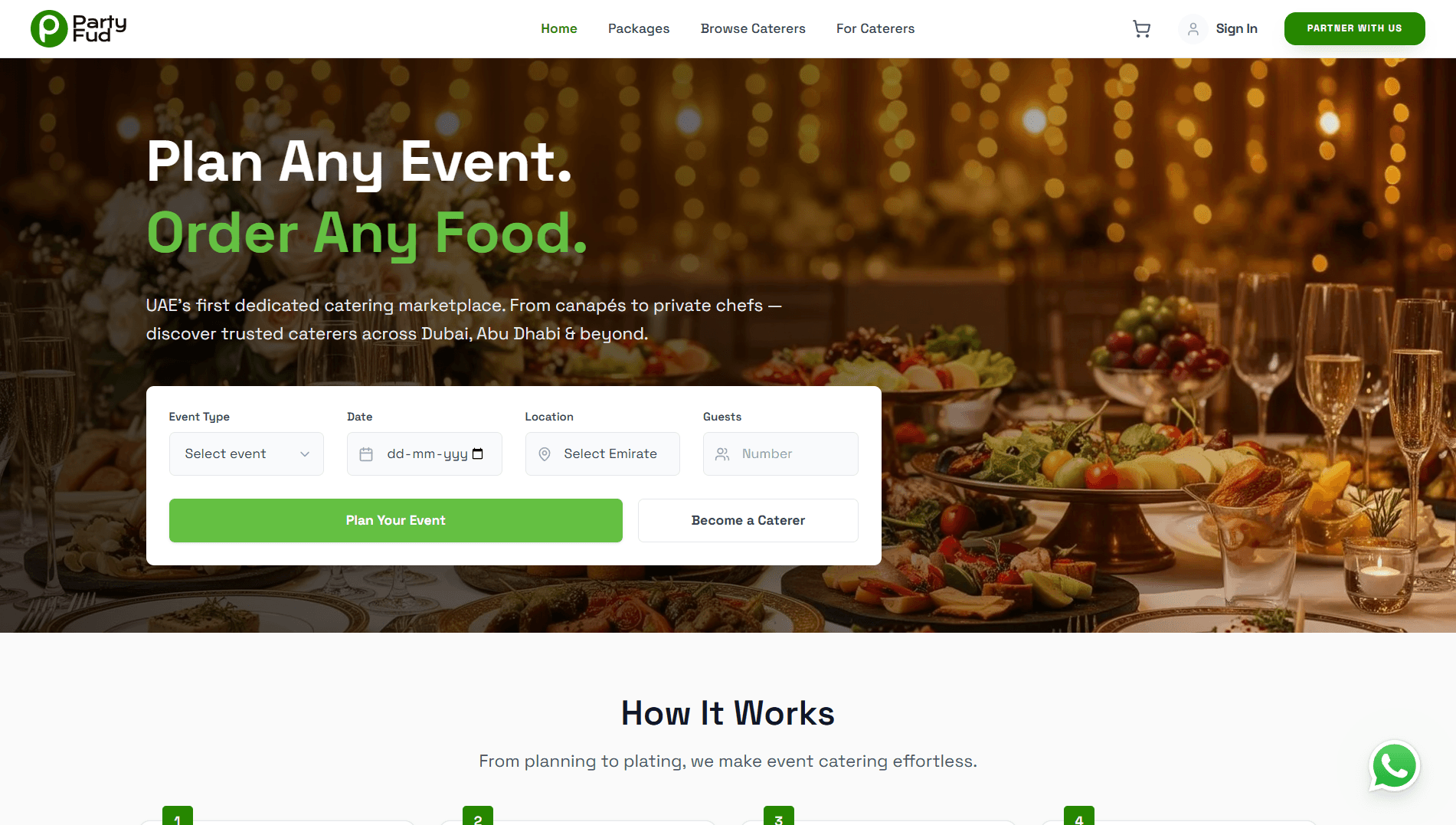 PartyFud featured project image