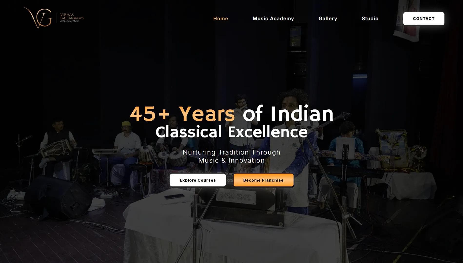 Vibhas Gahankar's Academy of Music featured project image